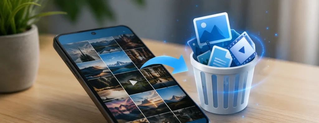 gelöschte dateien am handy wiederherstellen auf Android-Smartphone