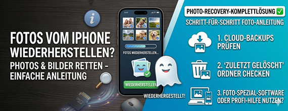 Fotos vom iPhone wiederherstellen – Die komplette Anleitung für maximale Datenrettung