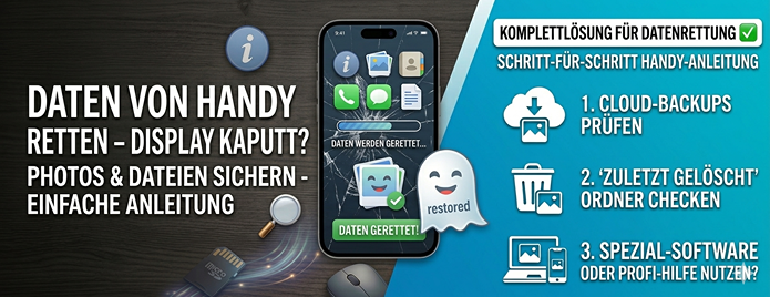 daten vom handy retten – Der vollständige Leitfaden zur Smartphone Datenrettung