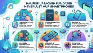 Häufige Ursachen für Datenverlust und gelöschte Fotos auf Samsung Smartphones