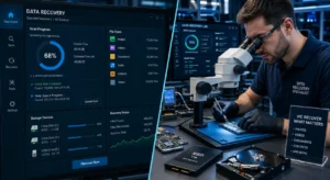 Softwarebasierte versus professionelle Datenrettung: ein Vergleich