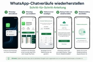Techniker bei der professionellen Datenrettung eines defekten Smartphones